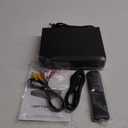 DVD Players HDMI for TV, LONPOO Compact Multi Region DVD CD Player with Full HD Picture Quality,Anti-Skip,No Picture Freeze,Noise Cancellation,Microphone Port,USB Playback,HDMI & AV Cable Included