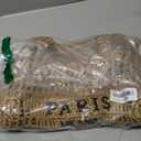 Straw Mesh Crochet Tote Bag for Women - Beach Bag with Woven Design (Khaki)