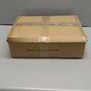 Nintiue Upgraded Modern Arc Dimmable Tall Standing Floor Lamp with Linen Shade, 1200 Lumens LED Bulb Included, for Living & Reading Room, Bedroom, Office & Nursery, Gold