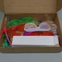 MIBOTE 269Pcs Led Light Up Toys Party Favors Glow in the Dark Party Supplies for Kid/Adults Halloween with Light Up Glasses,Rings,Fidget Spinner Bracelets,100 Glow Sticks Bulk Party Pack DIY Glow