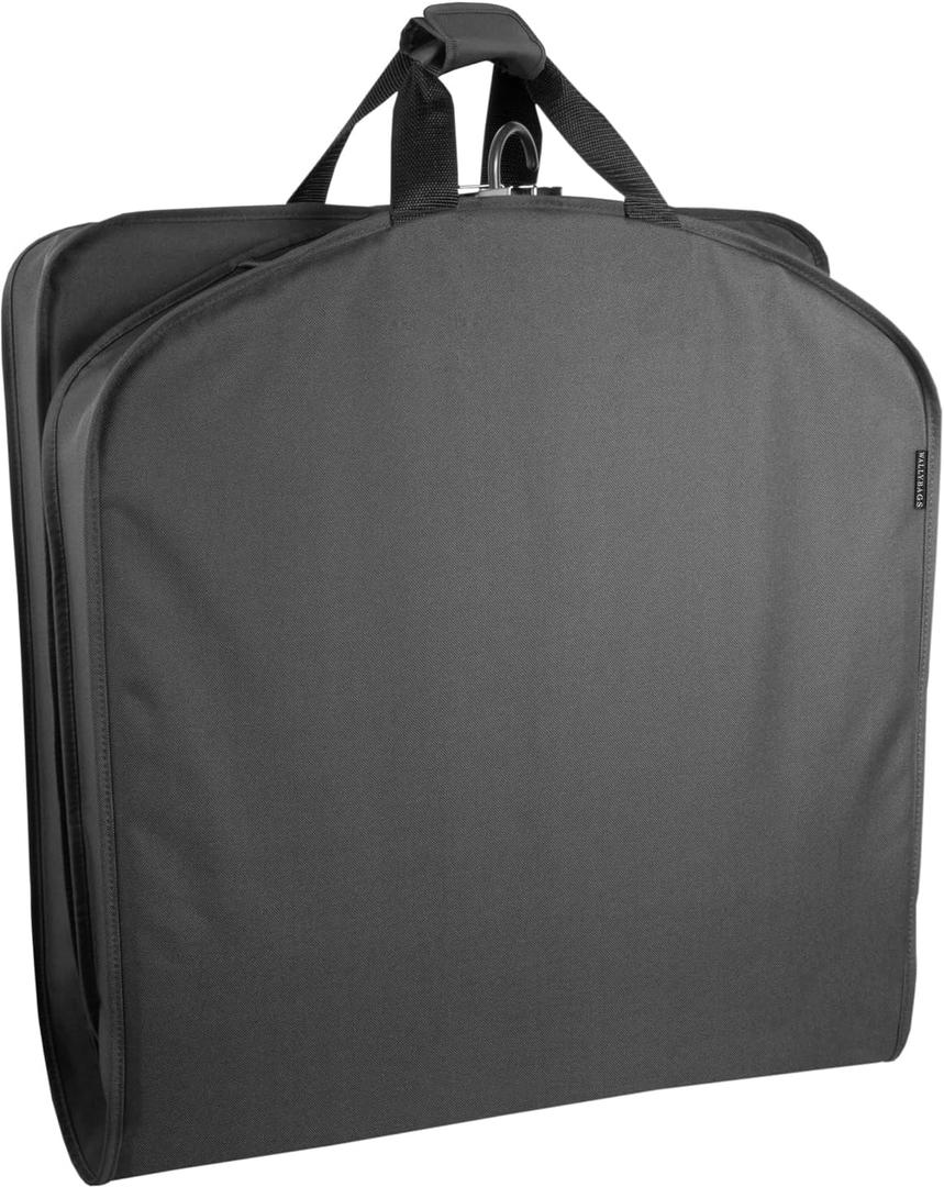 WallyBags 60 Deluxe Travel Garment Bag (Black)