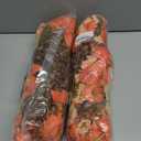 2 x 2 PCS Artificial Faux Fall Hanging Flowers Plants for Outdoor,Fake Silk Morning Glory with Eucalyptus UV Resistant Mums for Wall Home Porch Patio Balcony Yard Indoor Decor (Fall Orange+Light Orange)