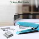 2 x M&G NO.10 Staples for Stapler, 5000pcs(1000pcs Per Box) Mini Staples for Stapler #10 Smooth Stapling for Home Office Supplies, Silver