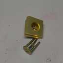 Satin Brass Entry Lever Door Handle Lock Set  Keyed Lock with 3 Keys for Front Door, Bedroom & Office, Reversible for Left & Right-Handed Doors, Heavy Duty, Quick DIY Installation