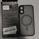 TOCOL for iPhone 17 Case with Camera Control Capture Button, Compatible with Magsafe Charger, Built-in Magnetic Ring, Translucent Matte Phone Case for iPhone 17 6.3 inch (Key Black)