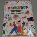 Mocsicka Abstract Floral Backdrop for Photography Retro Spring Watercolor Painting Floral Background Newborn Baby Shower Princess Girls Portrait Decoration Backdrop (7x5ft, Pink)