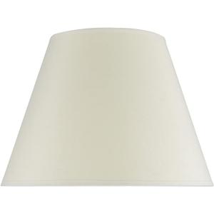 Aspen Creative 32009A Transitional Empire Shape Spider Construction Lamp Shade, Cream, 7" Top x 13" Bottom x 9-1/2" Slant Height