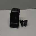 3 in 1 Wireless Charging Station: 10000mAh Removable Power Bank Charger Stand for Phone/Watch/Air Pods - Portable Magnetic Battery Pack for Air 17 16 15 14 13 12 Series (Black)