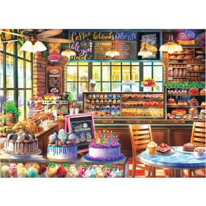RoseArt - Kodak Premium - The Bakery - 1000 Piece Jigsaw Puzzle, Food-Themed, Ages 10 and Up