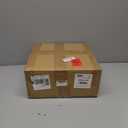 Masupu Round Side Table, Small End Table for Small Spaces, Pedestal Drink Table with Solid Wood Leg for Living Room, Bedroom, Corners(Rustic Brown)