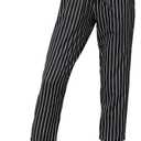 GRACE KARIN Women Pants Striped High Waist Pants Casual Paper Bag Pants with Pockets 2XL
