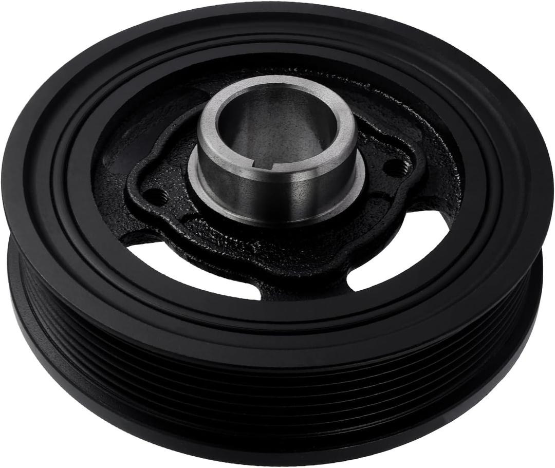 AULINK 594-304 Harmonic Balancer Crankshaft Pulley (3.5L V6) For 2005-2019 Toyota Camry RAV4 Highlander Sienna Avalon Venza, For 2006-2019 Lexus ES350 GS350 GS450h IS300 IS350 RC300 RC350 RX350 RX450h