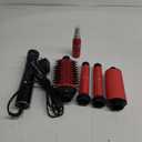 CHI Lava AirWave & CHI 44 Iron Guard (2 Oz) Gift Duo, Volumizes, Curls & Dries Hair for Frizz-Free Results, Low Heat for Less Damage, Black & Red