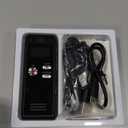 128GB Digital Voice Recorder With Playback - 3072 Kbps HD Voice-Activated Recording and Noise-Canceling, Audio Device for Lectures Meetings, A-B Repeat, MP3 Player