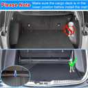Powerty Trunk Mat Compatible for Honda CRV CR-V 2017-2022 Cargo Mat All Weather Cargo Liner in Lower Position Rear Cargo Mat for Honda CRV CR-V Accessories(Fuel Model only)