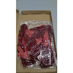 4 PCS Burgundy Velvet Bows for Christmas Tree, 23.5 X 8.7 Inches Large Christmas Bow, Big Vintage Christmas Decor for Wreath