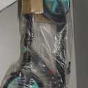 Kick Scooter for Ages 6+,Kid, Teens & Adults. Max Load 240 LBS. Foldable, Lightweight, 8IN Big Wheels for Kids, Teen and Adults, 4 Adjustable Levels. Bearing ABEC9 (Aquas)