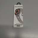 NewWays for Apple Watch Ultra 2 Band 49mm Series 10 46mm 45mm 44mm for Men, Hexagonal Titanium Mesh Wide Sport Liquid Silicone Rubber Band for Apple Watch Band iWatch Ultra Luxury Design