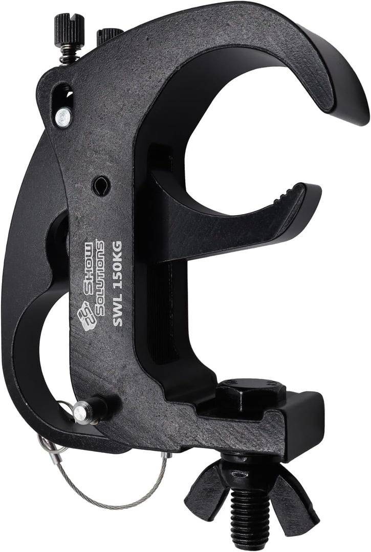 Odyssey Ultra Swift Clamp, Fits 2" Tube, 330 lb Load, Black