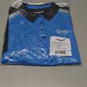 LULY YANG DSP Women's Active Polo - Long Sleeve (Blue, L)