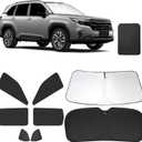 8 PCS Window Sun Shades for Subaru Forester 2025 2026 Accessories