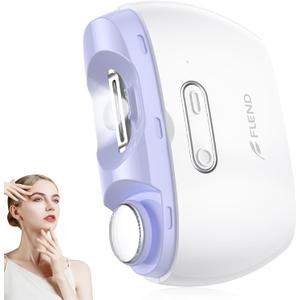 Electric 2-in-1 Nail Clipper & Polisher, 2-Speed Safe Fingernail Trimmer for All Ages, Rechargeable Automatic Nail Clipper with Light, Manicure Set for Baby Kids Seniors & Weak Hands