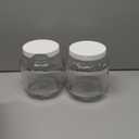 kitchentoolz Half Gallon Mason Jar - Glass Jar Wide Mouth with Airtight Foam Lined Plastic Lid - 1/2 Gallon Jar for Sourdough Starter, Fermenting Kombucha Kefir, Pickling, & Canning 2 Pack