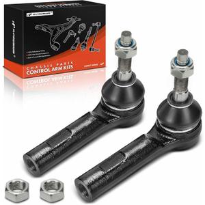 A-Premium 2 x Front Outer Tie Rod Ends Compatible with Ram 1500 2019 2020 2021 2022 2023