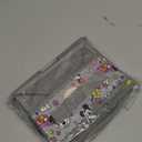 Finex Foldable Collapsible Storage Organizer Box for Desk with Flip Top Lid & Removable Drawer - Gray Mickey