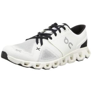 On Men's Cloud X 3 Sneakers, Ivory/Black, 10.5 Medium US