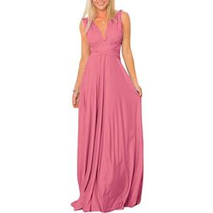 Women Transformer Hi Low Evening Long Prom Dress Halter Convertible Multi Way Spaghetti Strap Wedding Cocktail Maxi Gown L Women Transformer Hi Low Evening Long Prom Dress Halter Convertible Multi Way Spaghetti Strap Wedding Cocktail Maxi Gown L
