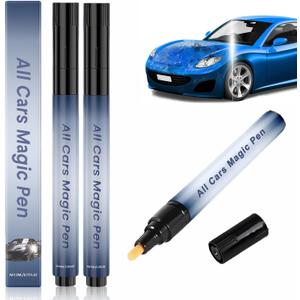 All Cars Magic Pen, Car Scratch Remover for Vehicles, Car Paint Scratch Repair Pen Set, Magic Car Scratch Removal Pen - Simple and Quick Fix for Scratches, Weatherproof Fits All Car Models, 2PCS