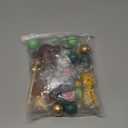 27PCS Safari Animal Cake Topper, Plam Leaves Balls Cake Decorations Birthday Cake for Wild Theme Birthday Decorations Supplies