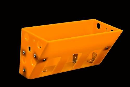 GuineaLoft™ Hay Feeder (Yellow) - Ultimate Hay Feeder for Small Pets Like Guinea Pigs, Rabbits & Chinchillas. Designed & Made by Seasoned Owners Who Tried Everything Out There - GuineaLoft Exclusive