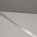 Shower Door Bottom Seal, 2-Pack Frameless Door Seal for 5/16 Inch Glass Door-39 Long Ultra Clear Shower Door Seal Strip, Stop Shower Leaks and Create a Water Barrier(5/16" Door, Long Sweep)