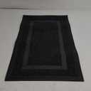 OLANLY Front Door Mat Indoor Outdoor Entrance, Waterproof All-Season, All-Weather Doormat, Sturdy Natural Rubber, Fade Resistant, Low Profile, Easy Clean Patio Porch Entryway Mat, 29.5x17, Grey