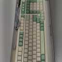 AULA S99 Gaming Keyboard, Wireless Computer Keyboards, Tri-Mode Bluetooth/2.4GHz/USB-C Custom Creamy Keyboard with Number Pad, RGB Backlit Media Knob Cute Programmable Keyboard for PC Gamer - Green