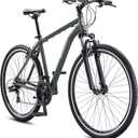 Schwinn GTX Comfort Adult Hybrid Bike, Men and Women, Dual Sport Bicycle, 700c Wheels, Step-Through or Step-Over Lightweight Aluminum Frame, 20-Inch Frame