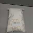 Tosleo Halloween Throw Pillow Covers 12x20 inch Set of 2 White Sequin Embroidery Pumpkins Pillow Cases Thanksgiving Home Party Pumpkin Fall Decor Plush Pillowcases Cushion Covers