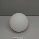 FUYO Smart Table Lamp, 8-inch Rechargeable LED Globe Orb Light with App/Remote Control, IPX6 Water-Resistant, 16 Colors & 4 Modes, Sphere Night Light for Home Bedroom Pool Garden Decor