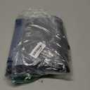 3Pack Adult Bibs with Crumb Catcher,Bibs for Eating,Waterproof Washable Men Clothing Protectors,Reusable Large Feeding Bib for Women Elderly Seniors (Solid Black Grey Blue)