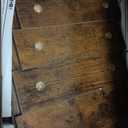 TEAMIX Monitor Riser  2 Pack, Rustic Brown Wood Adjustable Stand for 2 Monitors/Laptop/PC