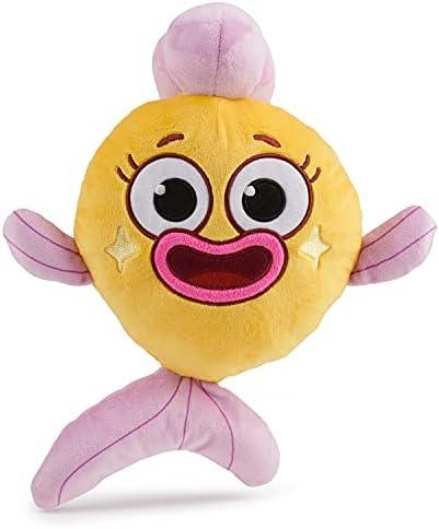 WowWee Pinkfong Baby Shark Offical Fin Friend Plush with Sound - Goldie, Yellow