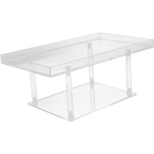 Detachable Acrylic Display Stand for Desserts Perfume and Jewelry Organization Space Saving Holder for Wedding Party and Home Decor Elegant Design for Timeless Display