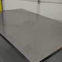 Stainless Steel Mobile Prep Table with Powder-Coated Mild Steel Frame, 
 30X48 Inches