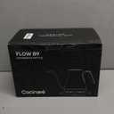 Cocinare FLOW B9 Gooseneck Electric Kettle, Precise Temperature Control for Pour-Over Coffee & Tea Brewing, Stainless Steel Interior, Rapid Heating for Boiling Water 0.9L (Obsidian Black)