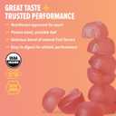 Honey Stinger Organic Pink Lemonade Energy Chew, Gluten Free & Caffeine Free, for Exercise, Running and Performance, Sports Nutrition for Home & Gym, Pre and Mid Workout, 21.6 Ounces (Pack of 12), BBD 06/11/2027