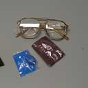 FEISEDY Blue Light Blocking Reading Glasses for Woman Men, Fashion Square Computer Lightweight Pilot Glasses, Anti Eyestrain Glare Readers B0318 Transparent Tea,2.5x