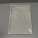 Beige Velvet Jewelry Tray for Drawers Jewelrys Display Tray Stackable Jewelry Organizer Trays for Necklace Bracelet Ring Watch (1 Pack)