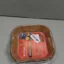 Air Fryer Liners Disposable Parchment Paper Liner Airfryer 5-8 QT Basket Inserts Filter Sheets EXTRA THICK 40 GSM - Pack of 125 (125, 9'' Square Paper liners)